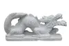  Product image 2 of the product “Lying Dragon, approx 55cm L made from Naturestone Riverstone ”